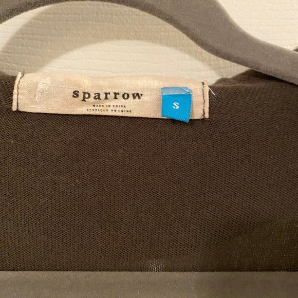 EUC Anthropologie Moth Green Knit Dress S - Picture 6 of 7